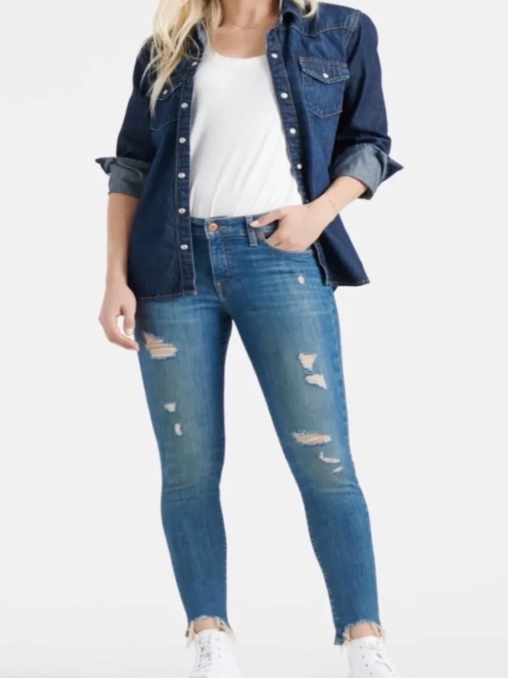 Lucky Brand Ava Skinny Jeans Size 8/29